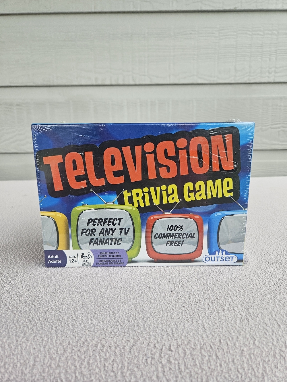 Outset Television Trivia Game 12+ Game Night 2+ Players